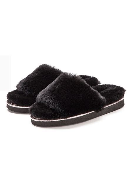 Faux Fur Slippers | LASCANA