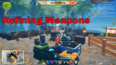 Craftopia Weapon Refining - YouTube