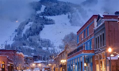 Aspen Mountain from the town of Aspen. 20 Inches of New Snow at Aspen Snowmass in the Last Seven ...