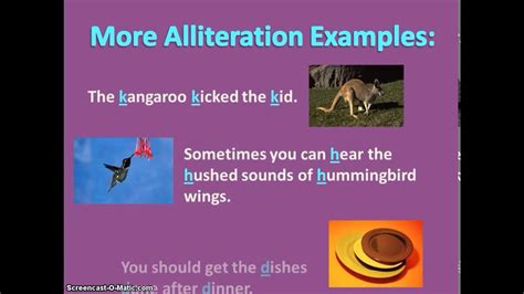 Alliteration and Assonance - YouTube