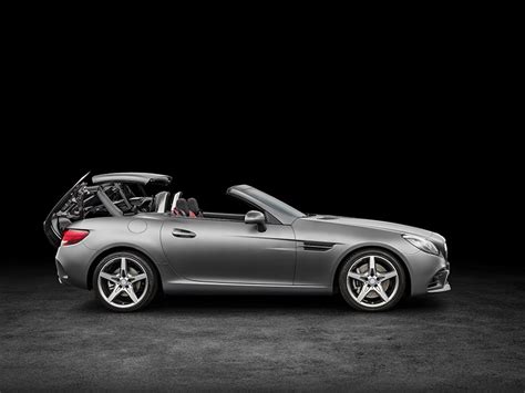 mercedes-benz relaunches SLC convertible with radical new facelift