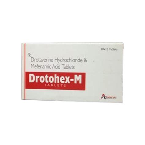 Drotaverine Hydrochloride Tablets, Usage: Hospital, Personal at Rs 99/box in Greater Noida