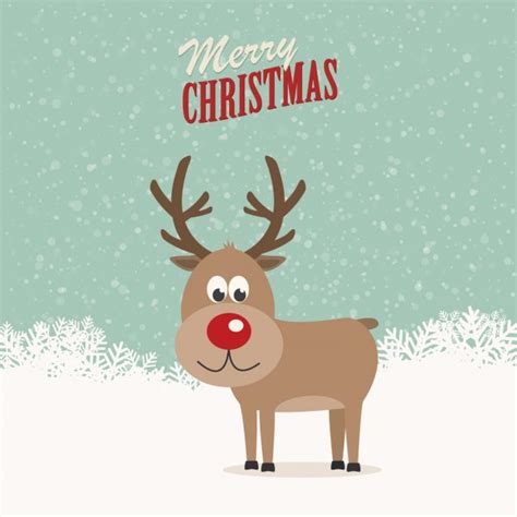 Reindeer isolated background — Stock Vector © Graphicgum #34983893