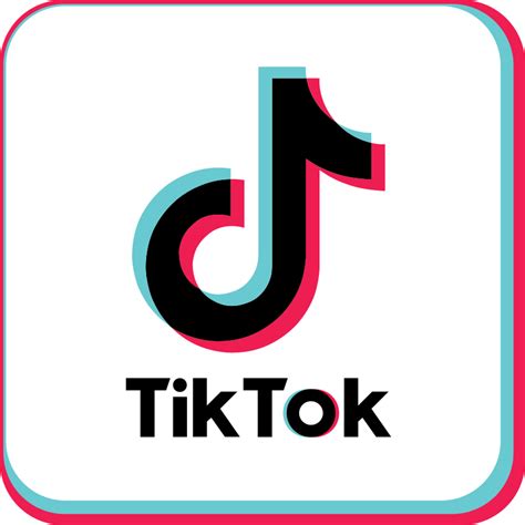 Tiktok Logo window decal - TenStickers