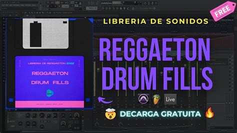 🤯 REGGAETON DRUM FILLS GRATIS REGGAETON SAMPLE PACK 2022 - YouTube