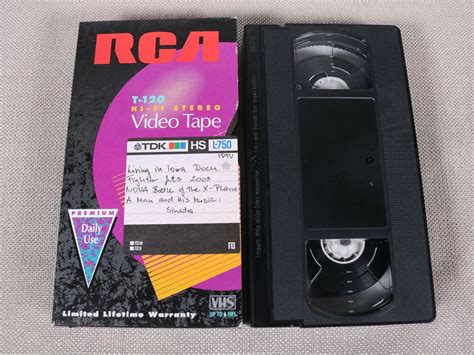 RCA Blank VHS Tapes Home Recordings VCR Tape Vintage See Photos in 2021 | Vcr tapes, Vhs, Vhs tapes