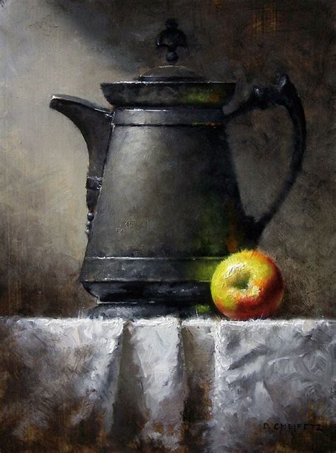 Apple and Pitcher | Still life art, Still life pictures, Still life ...