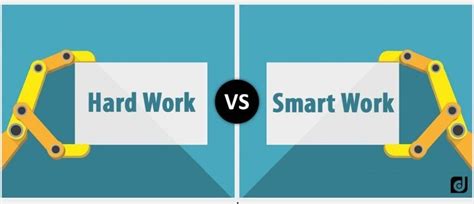 What are the Difference Between Hard Work vs Smart Work