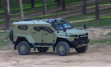 Plasan from Israel unveils its new StormRider 4×4 light armored vehicle ...