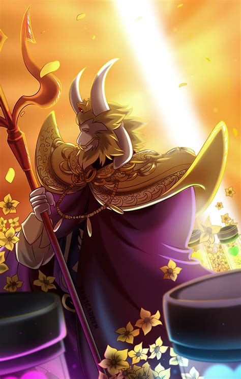 Asgore the King by YAMsgardenART on DeviantArt