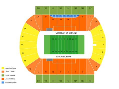 Spartan Stadium (Michigan) Seating Chart | Cheap Tickets ASAP