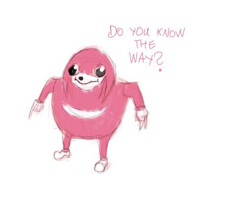 Ugandan Knuckles by JMK-Prime on DeviantArt