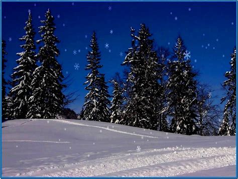 Winter christmas screensavers free - dasseal