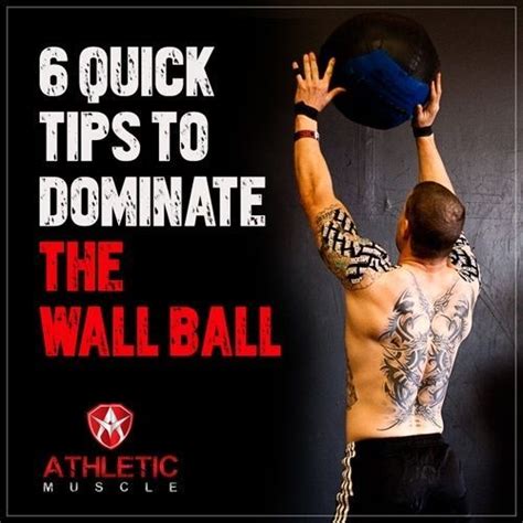 6 Quick Tips To Dominate the Wall Ball | Crossfit motivation, Crossfit gear, Crossfit inspiration