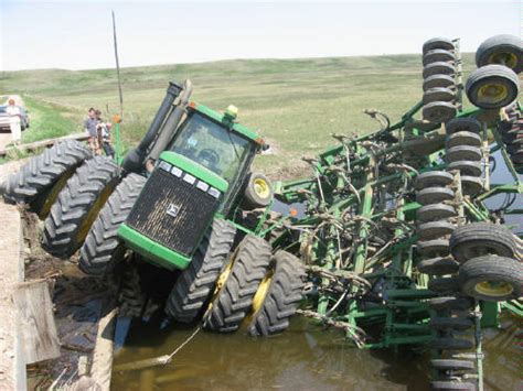 John Deere Tractor Crash