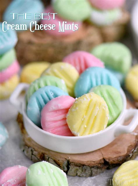 The BEST Cream Cheese Mints - Mom On Timeout