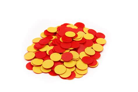 Product: Red & Yellow Two-Sided Counters