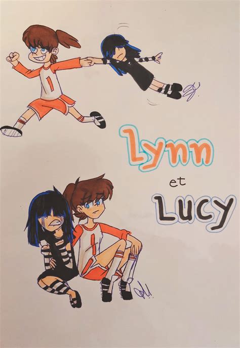 The Loud House Lynn et Lucy by ErikMia04 on DeviantArt