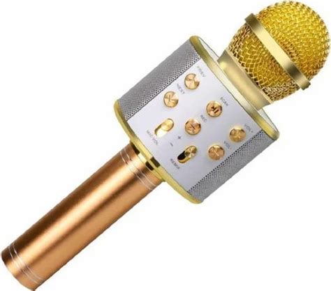 Golden (Base) Advance Handheld Wireless Singing Mike, Model Name/Number ...