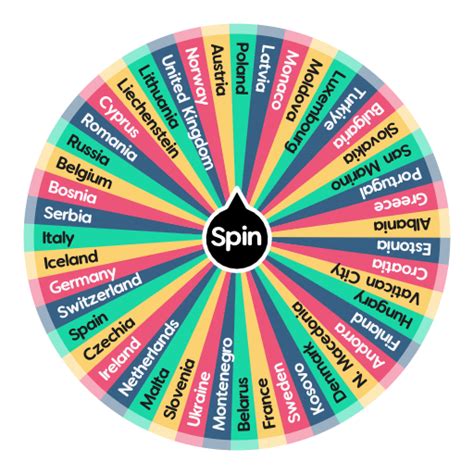 Europe Country Wheel | Spin the Wheel - Random Picker