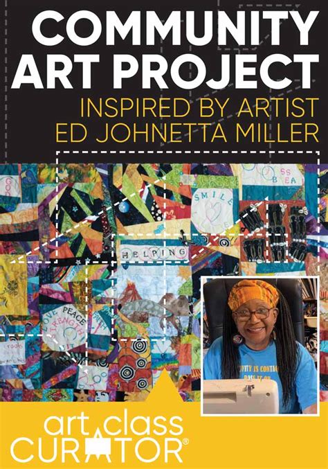 Community Art Project Inspired by Artist Ed Johnetta Miller