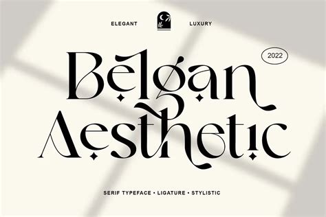 Belgan Aesthetic – Free Serif Display Font - Free UI Resources