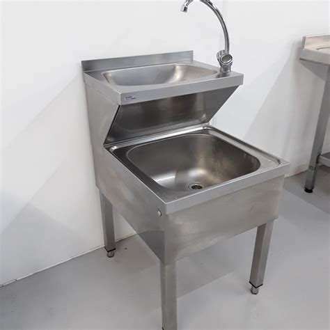 Used Basix Janitor Sink 50cmW x 60cmD x 87cmH – H2 Catering Equipment