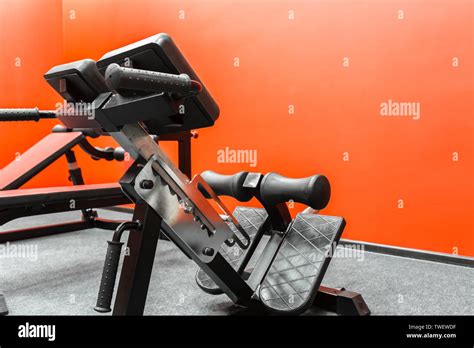 Gym interior with equipment Stock Photo - Alamy