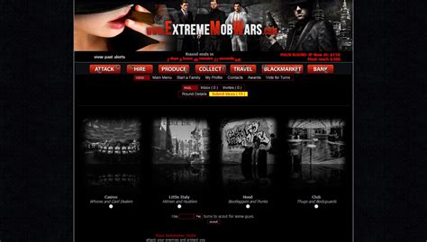 Extreme Mob Wars - Mobsters and Mafia browser games