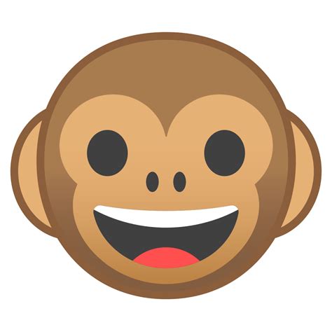 Monkey face Icon | Noto Emoji Animals Nature Iconset | Google