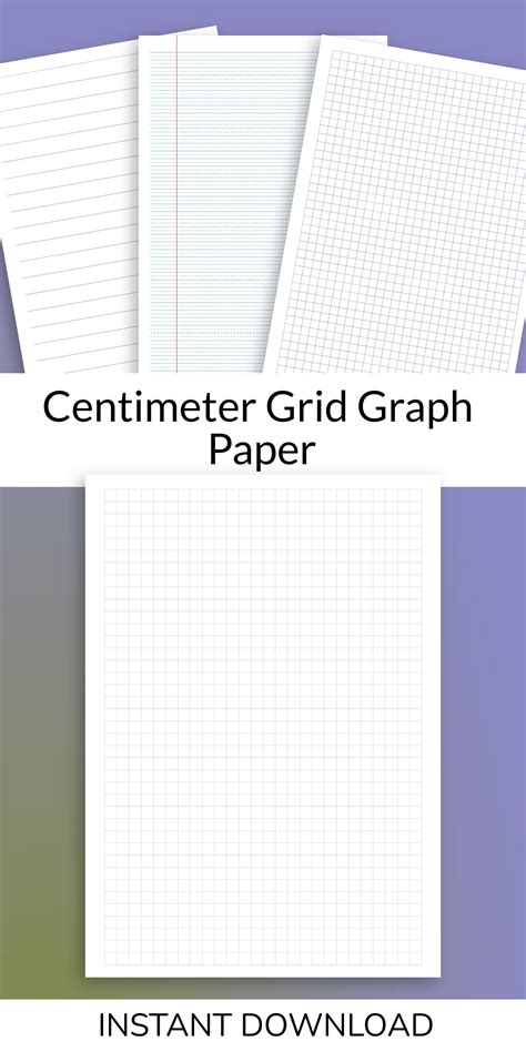 Centimeter Grid Graph Paper | Printable graph paper, Graph paper, Grid paper printable