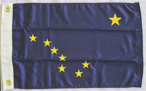 Buy Alaska - 12"X18" Nylon Flag | Flagline