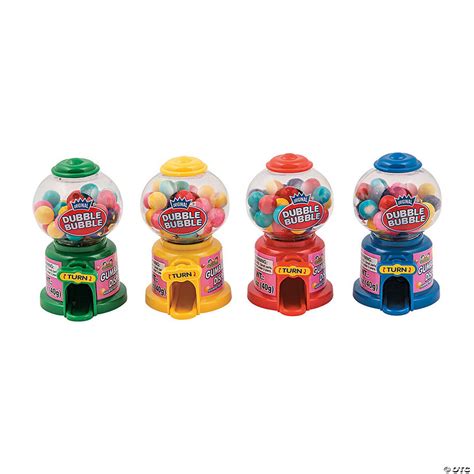 Dubble Bubble® Mini Gumball Machines | Oriental Trading