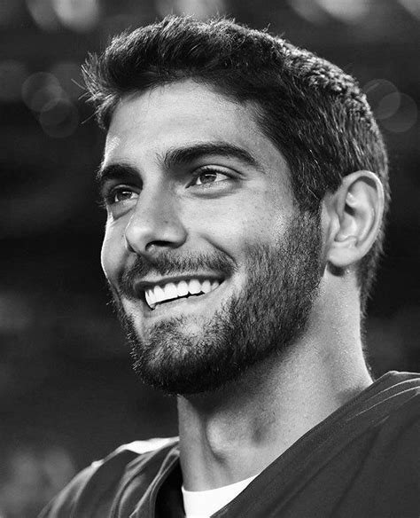 Pin by _Комок_Нервов_ on 49ers; Jimmy Garoppolo | Beautiful men faces, Bearded men hot, Cute ...