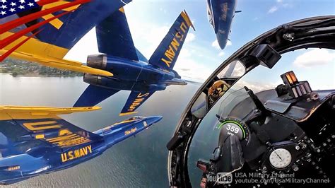 [Awesome Cockpit Video] US Navy Blue Angels Aerobatics - F/A-18 Hornet ...