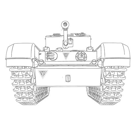 Tank Coloring Pages For Kids