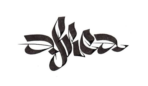 africa | Tattoo lettering fonts, Hand lettering fonts, Graffiti lettering