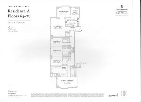 30 Park Place Floor Plans - floorplans.click