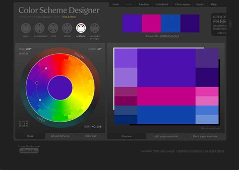 color scheme designer! | Color schemes, Color schemes design, Design basics
