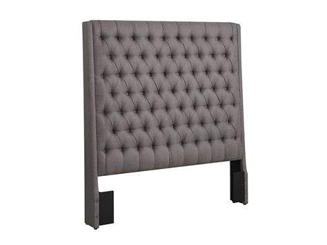 Grey Fabric Eastern King Bed Headboard - Shop for Affordable Home Furniture, Decor, Outdoors and ...