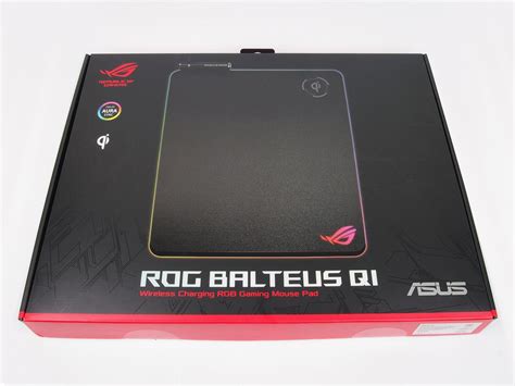 ASUS ROG Balteus Qi Mouse Pad Review - Packaging, Size & Material ...