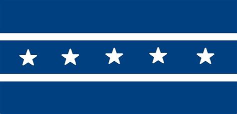 File:Blue flag, two horizontal white stripes, horizontal stripe of five ...