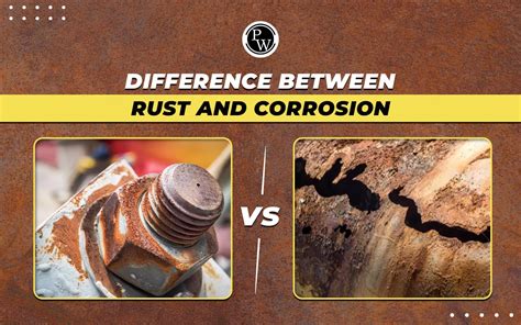 Difference Between Rust And Corrosion, Detailed Comparison