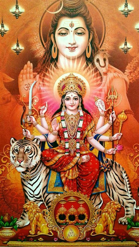 [100+] Durga Devi Wallpapers | Wallpapers.com