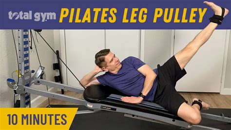 Total Gym Pilates Leg Pulley Workout - Single Leg - 10 Minutes - YouTube