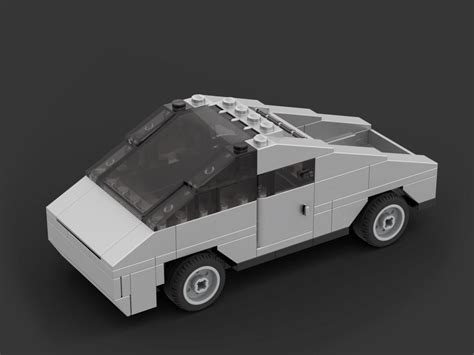 Tesla Cybertruck, quick and dirty LEGO MOC : r/lego