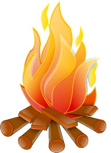 clipart bonfire - Clip Art Library