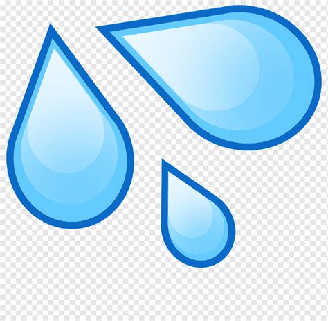 Water drop illustration, Emoji Drop Water Splash Drawing, water, blue, angle, emoticon png | PNGWing