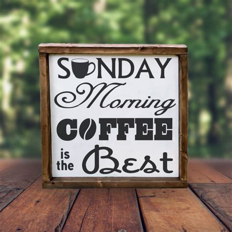 Free Sunday Morning Coffee SVG File Coffee Svg Files, Sunday Morning Coffee, Diy Master, Vinyl ...