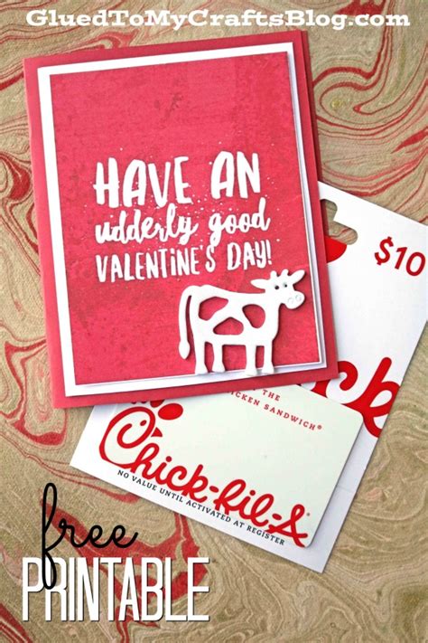 Udderly Good Valentine's Day - Chick-Fil-A Gift Idea